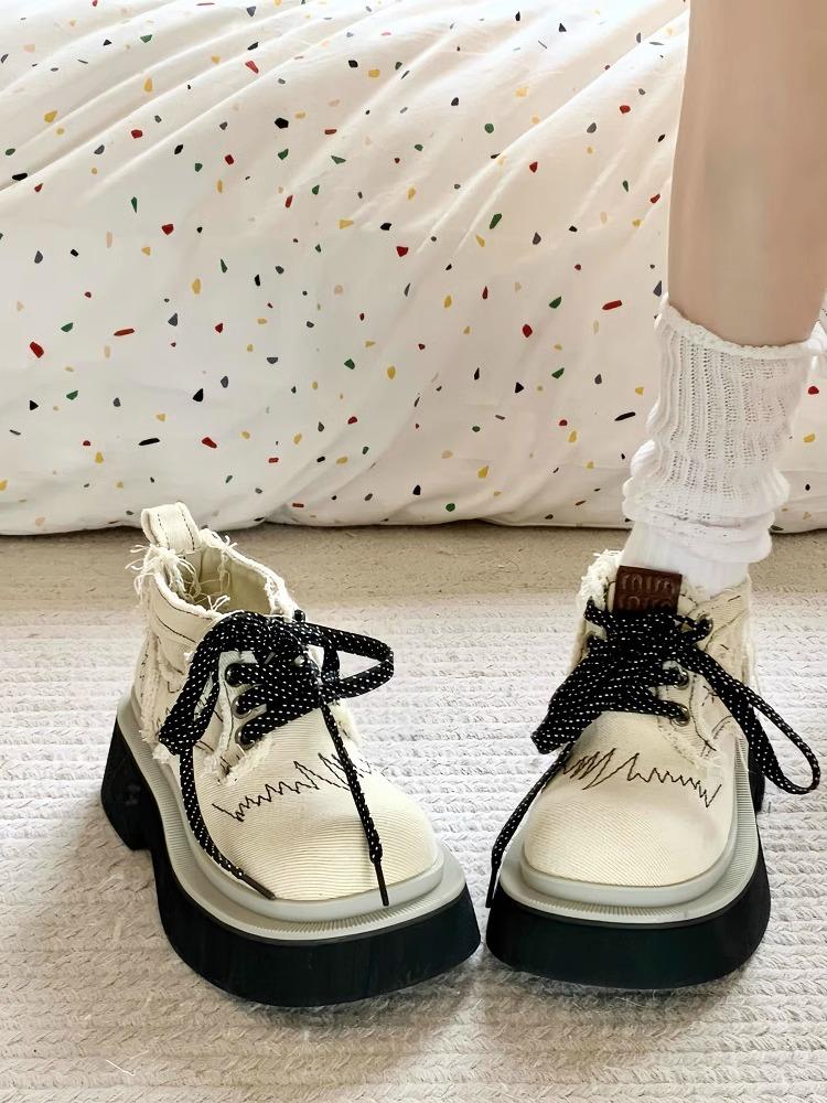 Ковбойские ботильоны женские кроссовки на платформе массивные повседневные туфли женские осень 2025 трендовый дизайн шнуровка холст zapatos mujer botas 40 белый
Ковбойские ботильоны женские кроссовки на платформе массивные повседневные туфли женские осень 2025 трендовый дизайн шнуровка холст zapatos mujer botas 40 белый