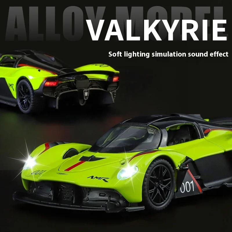 1:32 Aston Martin Valkyrie AMR 001 Супер спортивный автомобиль Литой металлический сплав Модель автомобиля Звук и свет Коллекционирование хобби Подарок на день рождения
1:32 Aston Martin Valkyrie AMR 001 Супер спортивный автомобиль Литой металлический сплав Модель автомобиля Звук и свет Коллекционирование хобби Подарок на день рождения