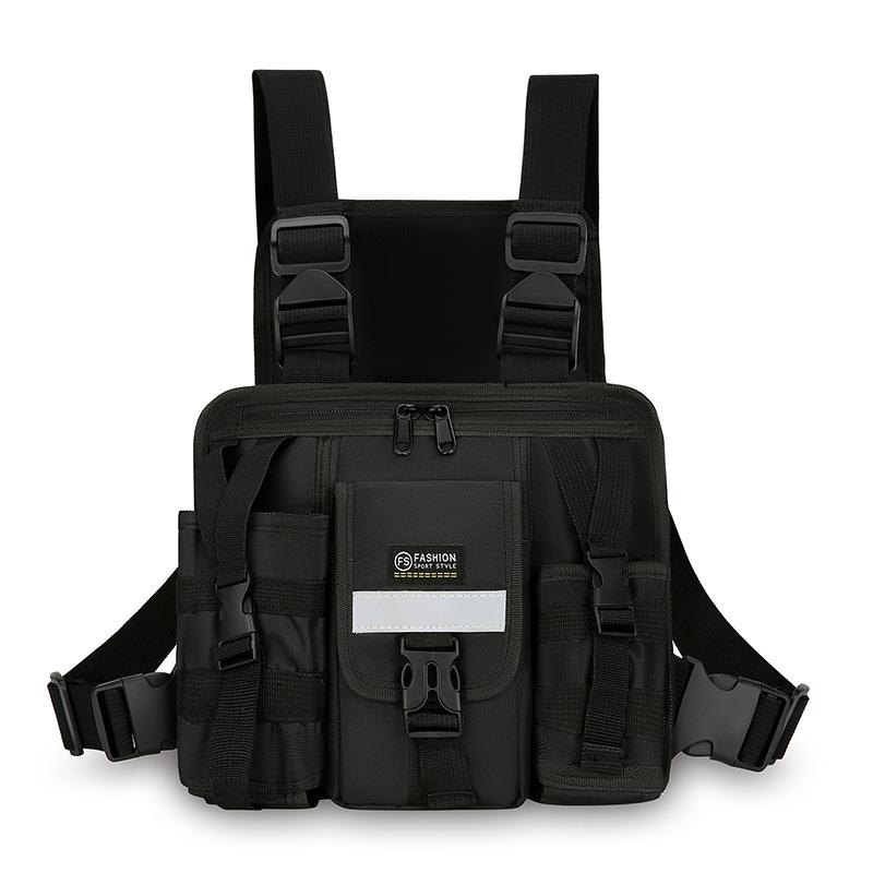 Men’s Tactical Vest Bag – Large Capacity Work Chest Pack, Multi-pocket Casual Crossbody Backpack чорний
Men’s Tactical Vest Bag – Large Capacity Work Chest Pack, Multi-pocket Casual Crossbody Backpack чорний