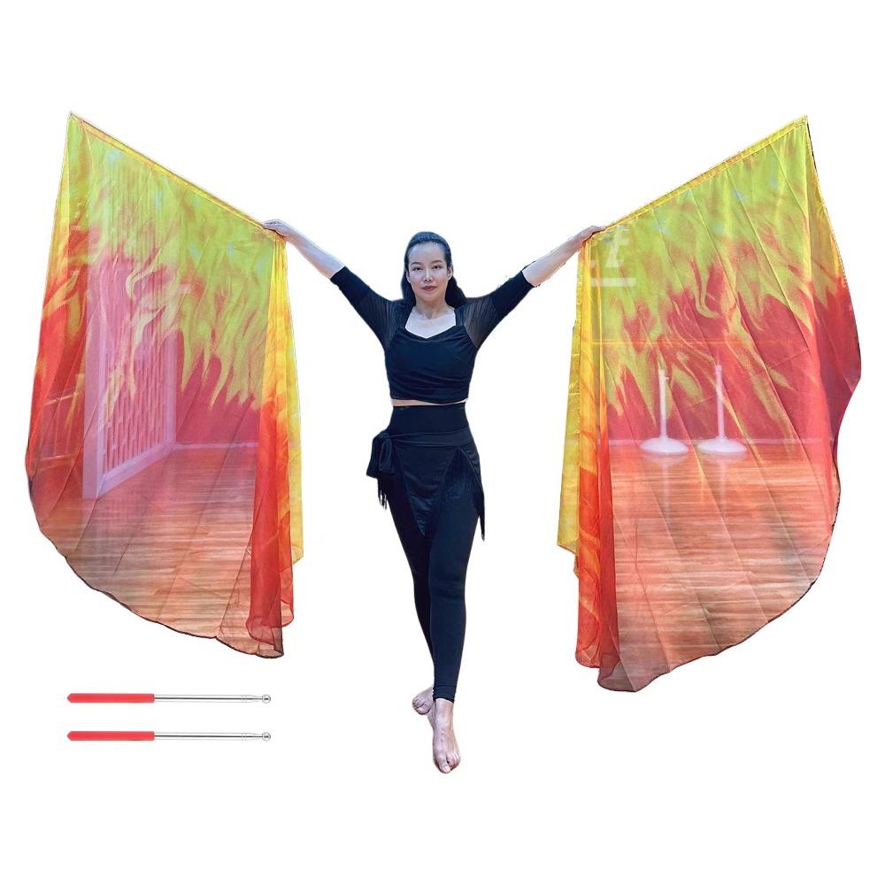 Multicolor Belly Dance Accessories Props with Telescopic Sticks Dance Props Dance Party
Multicolor Belly Dance Accessories Props with Telescopic Sticks Dance Props Dance Party