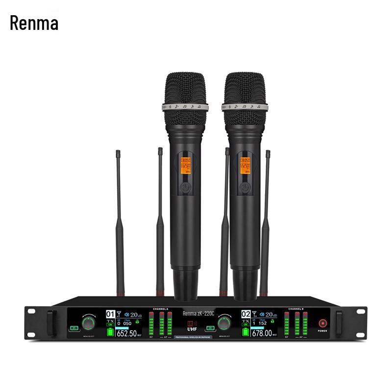 Free Shipping Three Horses ZK-220C Wireless Dual KTV Microphone - True Diversity for Parties, Weddings, and Performances
Free Shipping Three Horses ZK-220C Wireless Dual KTV Microphone - True Diversity for Parties, Weddings, and Performances