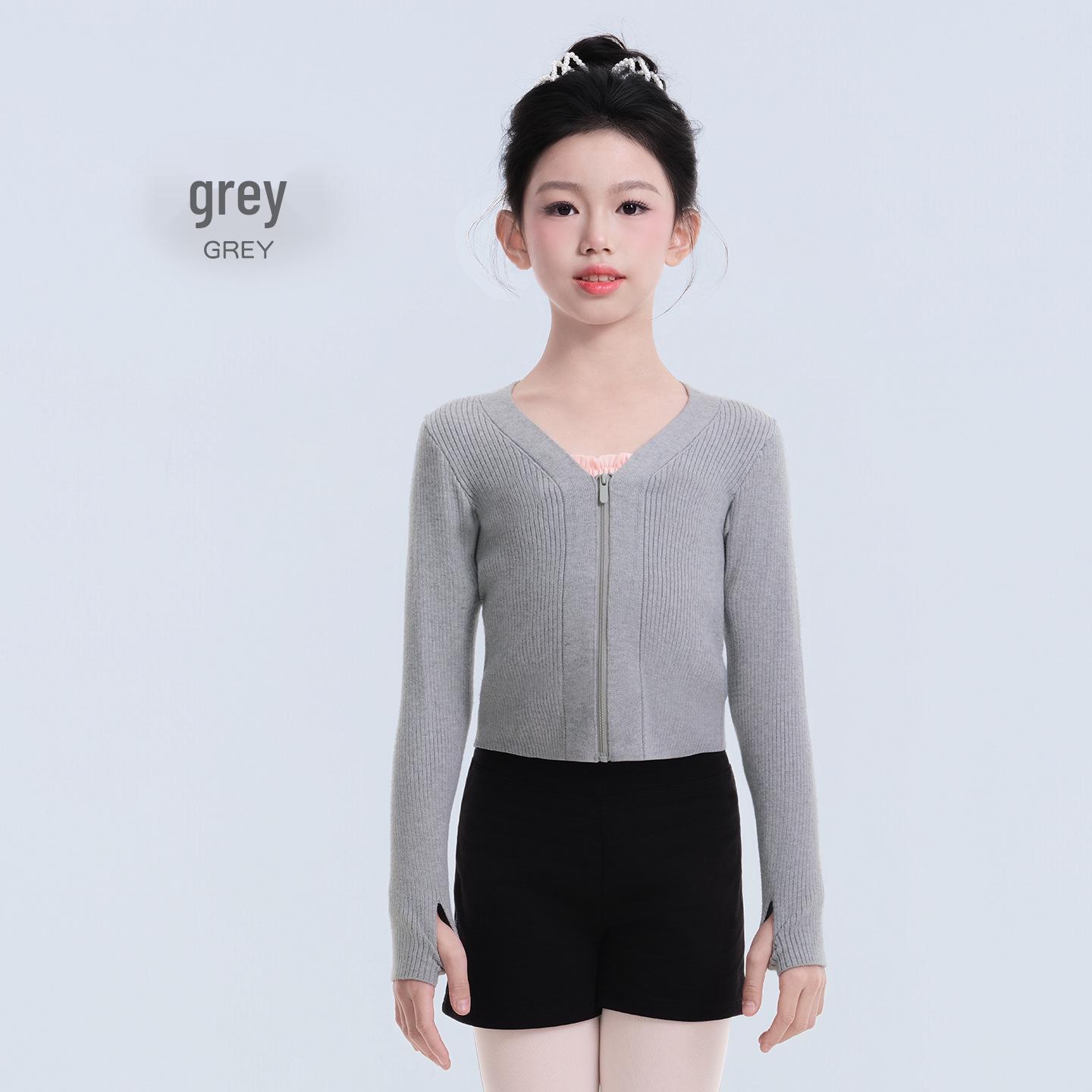 Girls Warm Knit Dance Cardigan Sweater - Zipper Shawl Jacket for Autumn/Winter Practice 140: 130-140cm
Girls Warm Knit Dance Cardigan Sweater - Zipper Shawl Jacket for Autumn/Winter Practice 140: 130-140cm