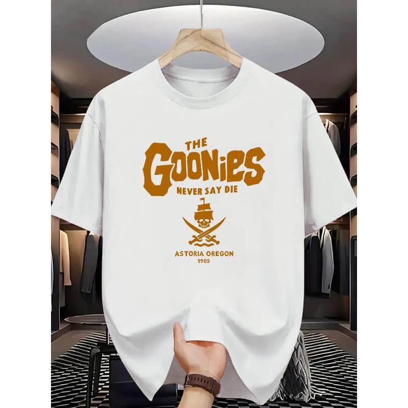 European sizes Classic Nostalgic The Goonies Pattern Printed Short-sleeve T-shirt, Vintage Style 4XL білий
European sizes Classic Nostalgic The Goonies Pattern Printed Short-sleeve T-shirt, Vintage Style 4XL білий
