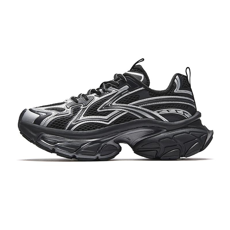 Anta Fashionable Comfortable Shock Absorbing Height Increasing Wear Resistant Low Top Dad Shoes Kids sneaker Black Silver 122618899-1 38
Anta Fashionable Comfortable Shock Absorbing Height Increasing Wear Resistant Low Top Dad Shoes Kids sneaker Black Silver 122618899-1 38