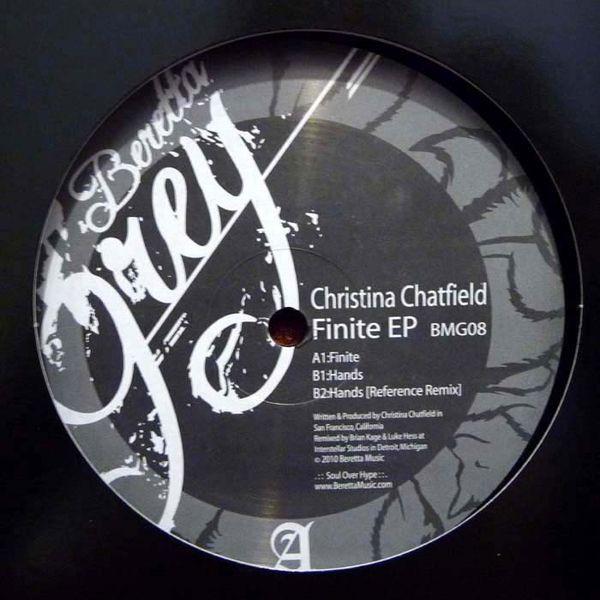 12inch Record CHRISTINA CHATFIELD - Finite EP BMG08 Berettamusic Gr 2010 US Dance & Electronica Used
12inch Record CHRISTINA CHATFIELD - Finite EP BMG08 Berettamusic Gr 2010 US Dance & Electronica Used
