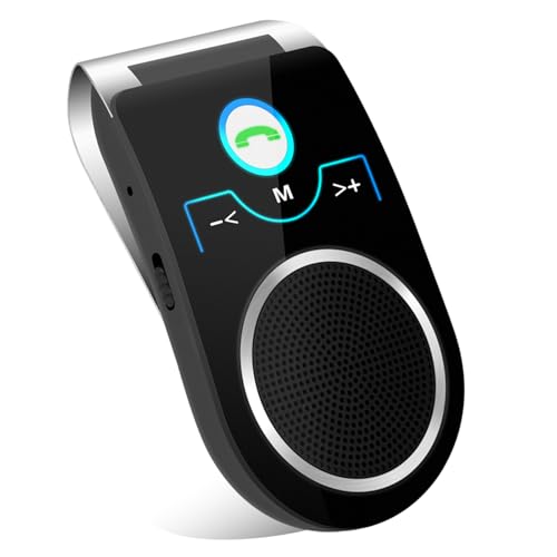 Беспроводной автомобильный Bluetooth-динамик со встроенным микрофоном для звонков в автомобиле/воспроизведения музыки/Siri и Google Assistant/GPS-навигации, комплект громкой связи, а
Беспроводной автомобильный Bluetooth-динамик со встроенным микрофоном для звонков в автомобиле/воспроизведения музыки/Siri и Google Assistant/GPS-навигации, комплект громкой связи, а