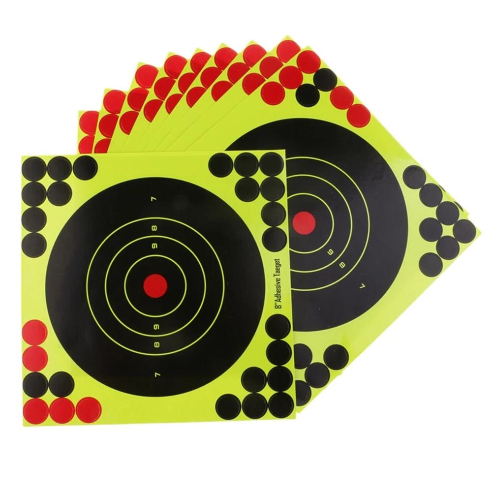 20PCS Shooting Targets With Reactive Self-Stick Splatter Paper - For Shooting Practice, Tactical Gear, And Hunting зелений
20PCS Shooting Targets With Reactive Self-Stick Splatter Paper - For Shooting Practice, Tactical Gear, And Hunting зелений
