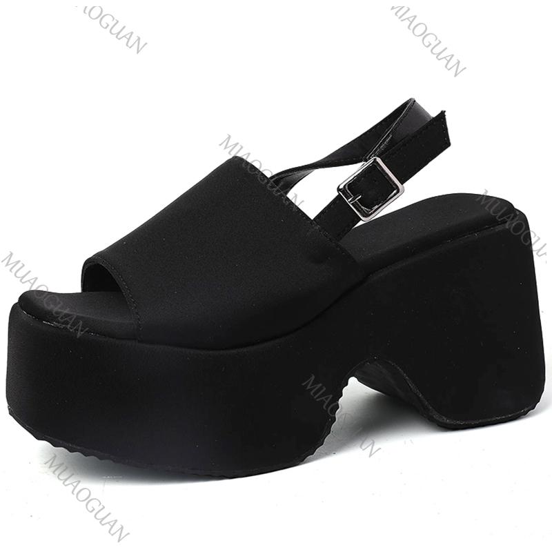 Summer Fashion Leopard Print Open Toe Sandals New Women Cool Super Thick Wedges Heels Party Shoes Beach Vacation Footwears 35 чорний
Summer Fashion Leopard Print Open Toe Sandals New Women Cool Super Thick Wedges Heels Party Shoes Beach Vacation Footwears 35 чорний