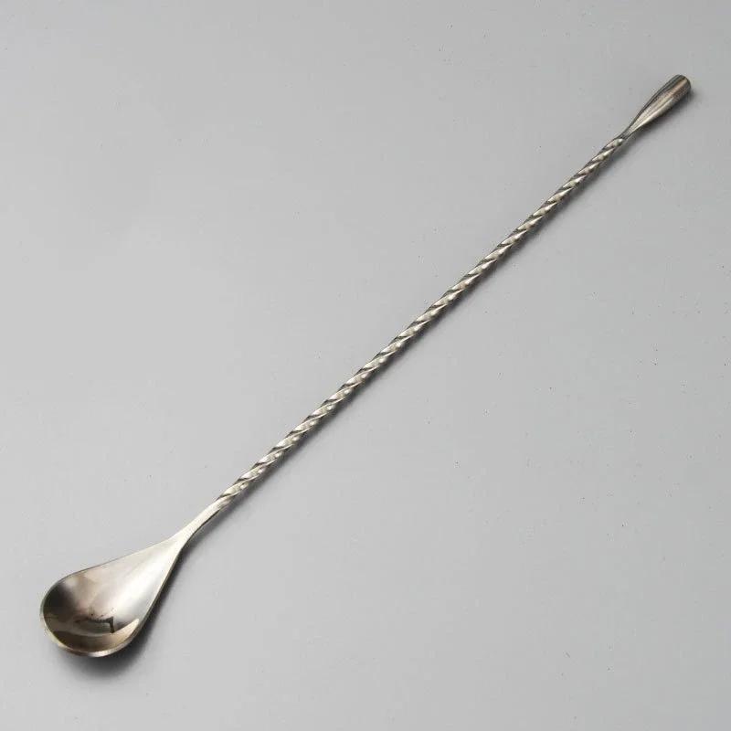 Long Handled Stainless Steel Spoons for Coffee, Dessert, Tea, Mixing Cocktail with Spiral Pattern, Kitchen Accessories, 4 Colors M срібний
Long Handled Stainless Steel Spoons for Coffee, Dessert, Tea, Mixing Cocktail with Spiral Pattern, Kitchen Accessories, 4 Colors M срібний