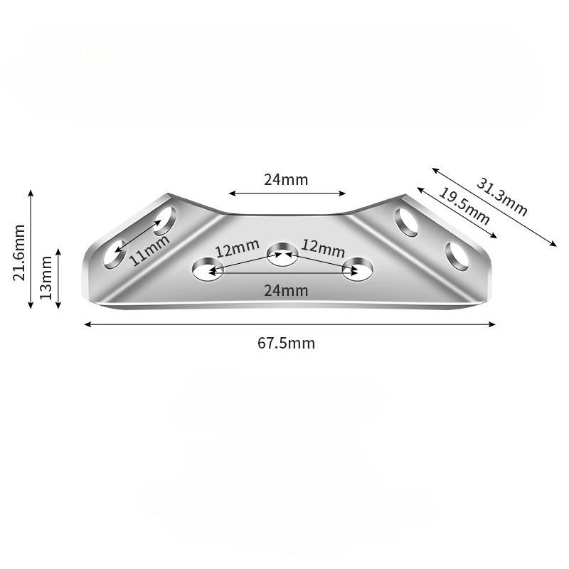 1-20 шт. Угловые кронштейны из нержавеющей стали, мебельный уголок, полкодержатель, соединитель для шкафа, фиксирующая рама, угловая скоба с винтом
1-20 шт. Угловые кронштейны из нержавеющей стали, мебельный уголок, полкодержатель, соединитель для шкафа, фиксирующая рама, угловая скоба с винтом