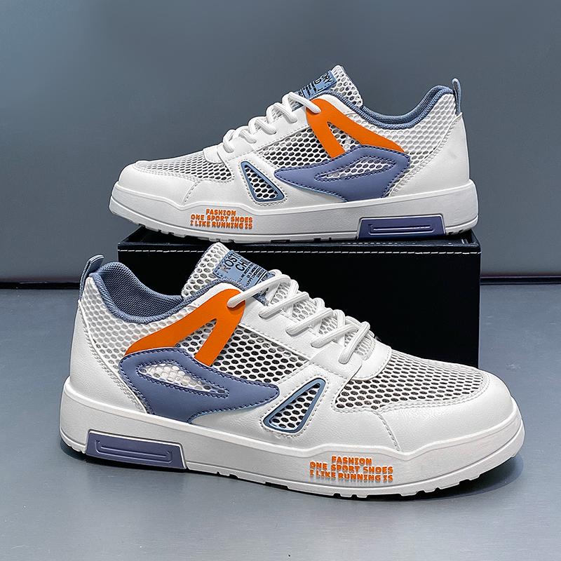 Men’s Basketball Shoes Summer Breathable Casual Skateboard Shoes Plus Size White Running Sneakers Shoes for Students EU: 47 синій
Men’s Basketball Shoes Summer Breathable Casual Skateboard Shoes Plus Size White Running Sneakers Shoes for Students EU: 47 синій