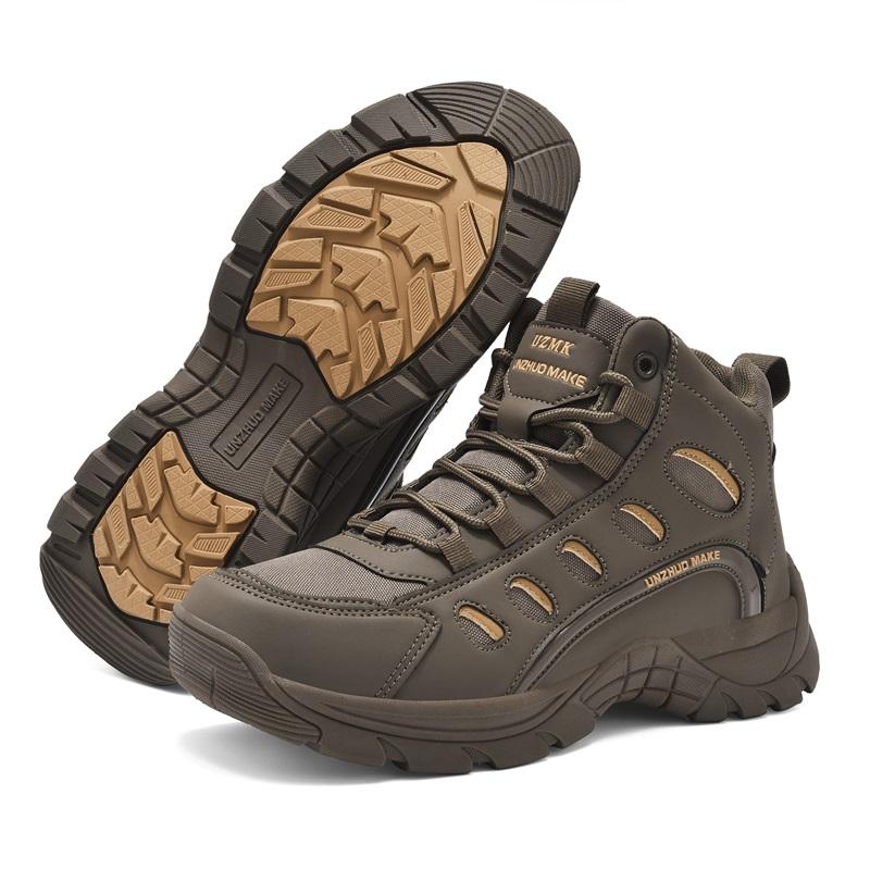 Men s wild tactics training boots four seasons non-slip waterproof outdoor boots jungle hiking sneakers boots Desert work boots 39
Men s wild tactics training boots four seasons non-slip waterproof outdoor boots jungle hiking sneakers boots Desert work boots 39