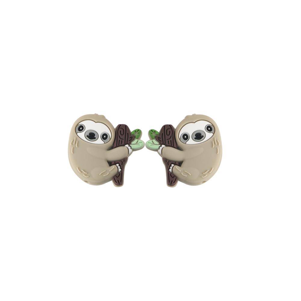 Kovict 5pc/Lot Cartoon Mini Sloth Silicone Beads Baby Dummy Pacifier Chain Accessories Jewelry For Pens Keychain Making
Kovict 5pc/Lot Cartoon Mini Sloth Silicone Beads Baby Dummy Pacifier Chain Accessories Jewelry For Pens Keychain Making