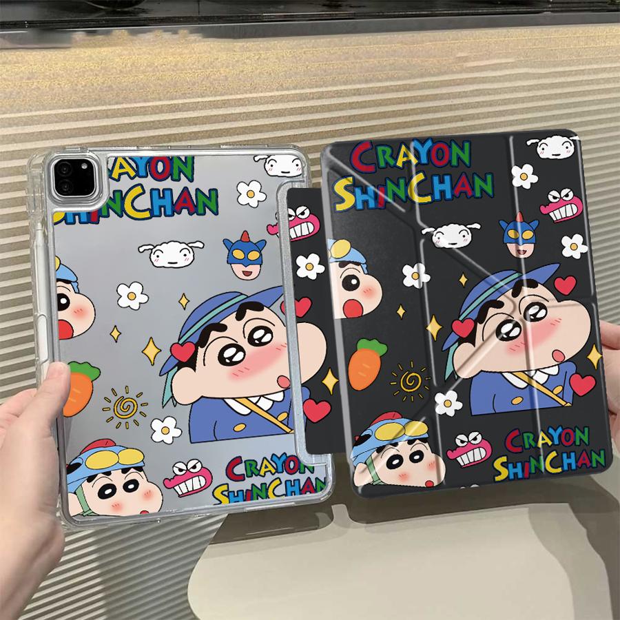 Cartoons Crayon Shin-Chan Y-Fold Holder Cover Tablet Case For iPad Air 4 5 M3 M2 1 2 M4 11inch Mini 6 7 Pro 2025 Pro 11th 10th iPad Mini 7 8.3
Cartoons Crayon Shin-Chan Y-Fold Holder Cover Tablet Case For iPad Air 4 5 M3 M2 1 2 M4 11inch Mini 6 7 Pro 2025 Pro 11th 10th iPad Mini 7 8.3