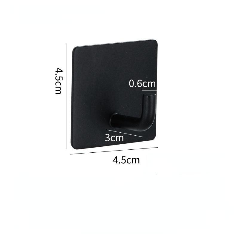Square Adhesive Hooks, Wall Mounted Towel Hooks Without Drilling, Hanging Hooks Racks, Shower Clothes Hanger Black J Hook
Square Adhesive Hooks, Wall Mounted Towel Hooks Without Drilling, Hanging Hooks Racks, Shower Clothes Hanger Black J Hook
