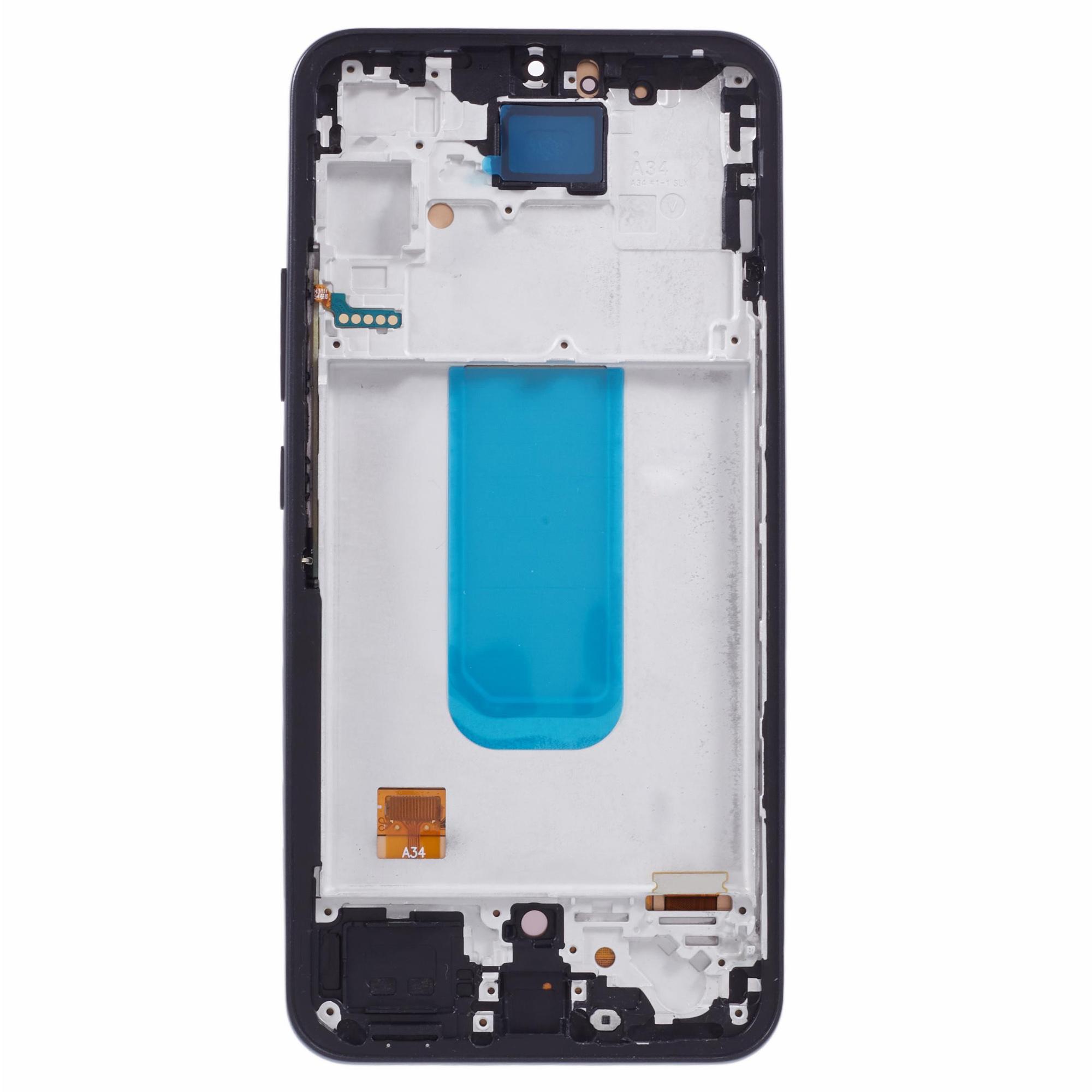 For Samsung Galaxy A34 5G A346 Grade C OLED Screen and Digitizer Assembly+Frame Replacement Part (Without Logo) Black
For Samsung Galaxy A34 5G A346 Grade C OLED Screen and Digitizer Assembly+Frame Replacement Part (Without Logo) Black