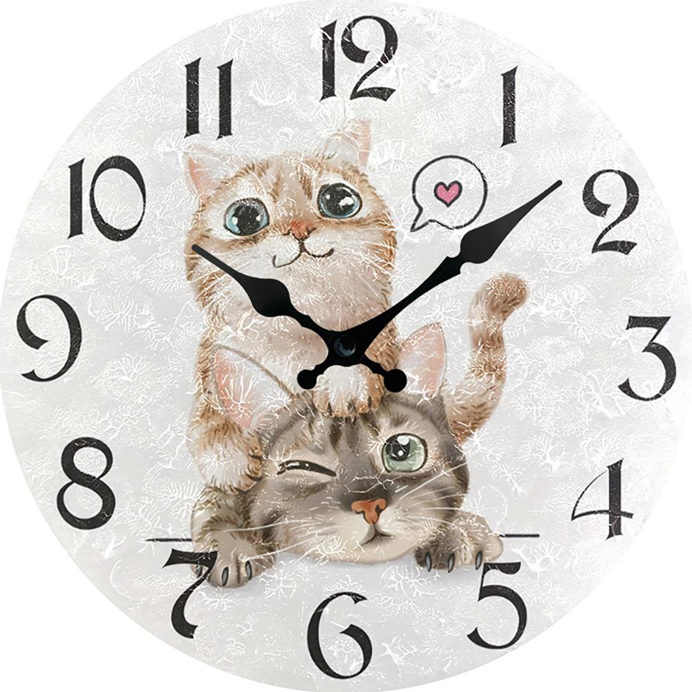 Easy to Read Funny Cat Wall Clock Hanging Watch Hanging Clock Housewarming Gift for Indoor Kitchen Bedroom Living Room Decor
Easy to Read Funny Cat Wall Clock Hanging Watch Hanging Clock Housewarming Gift for Indoor Kitchen Bedroom Living Room Decor