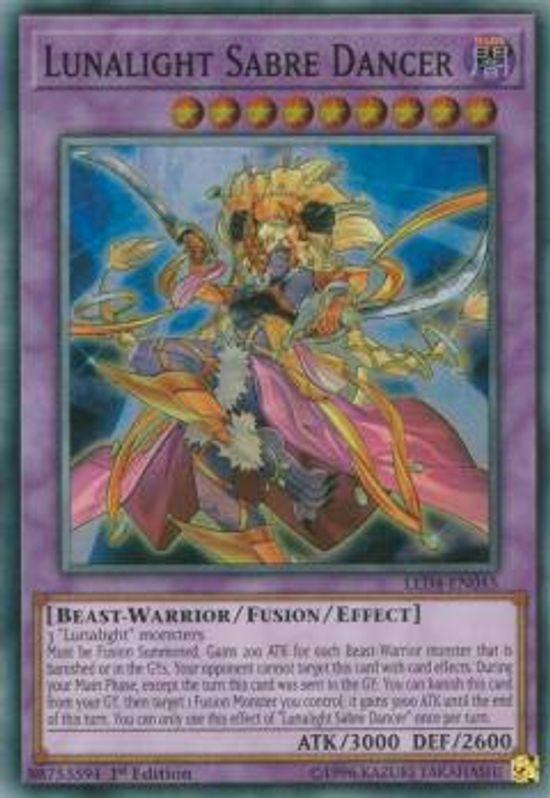 Lunalight Saber Dancer версия 1-е издание Супер Легендарные Дуэлянты Сестры Розы Yu-Gi-Oh LED4-EN045 (английский редкий)
Lunalight Saber Dancer версия 1-е издание Супер Легендарные Дуэлянты Сестры Розы Yu-Gi-Oh LED4-EN045 (английский редкий)