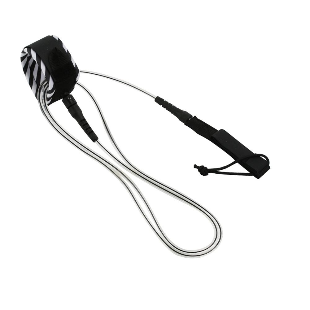 Colorful Surf Leash Adjustable Double Bearing 360 Degree Rotation Design Foot Rope Water Sports Supplies Transparent Black 7mm/10ft#1
Colorful Surf Leash Adjustable Double Bearing 360 Degree Rotation Design Foot Rope Water Sports Supplies Transparent Black 7mm/10ft#1