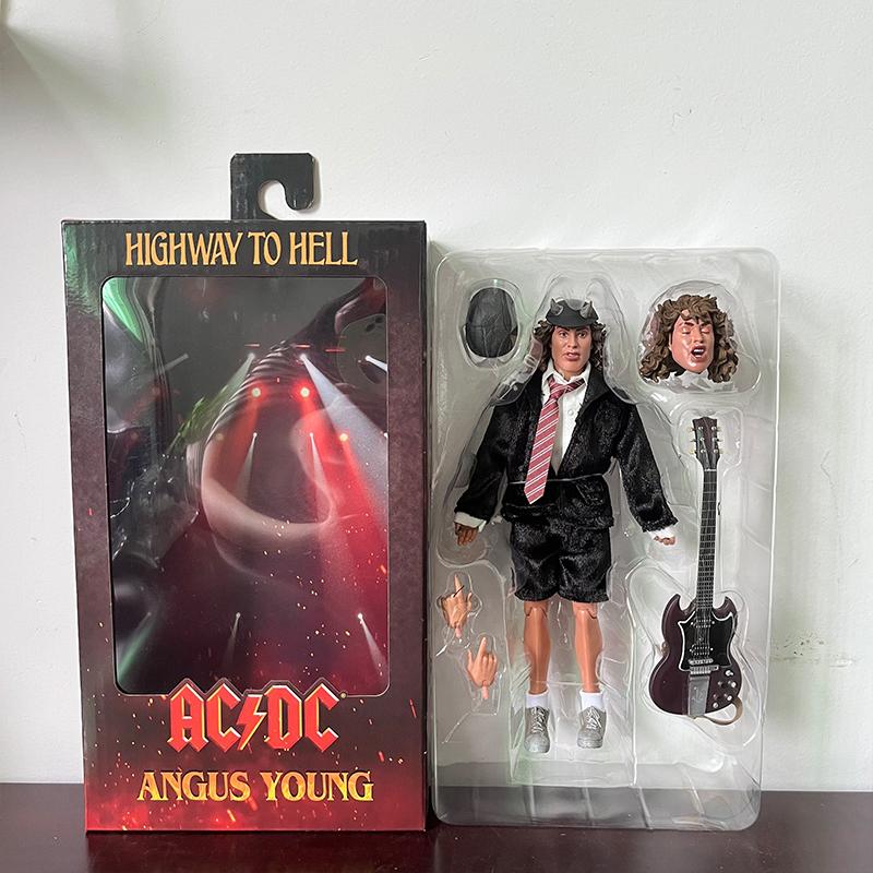NECA Highway To Hell Angus Young Bon Scott Action Figure Model Toys Collection Friend Birthday Gift 18cm
NECA Highway To Hell Angus Young Bon Scott Action Figure Model Toys Collection Friend Birthday Gift 18cm