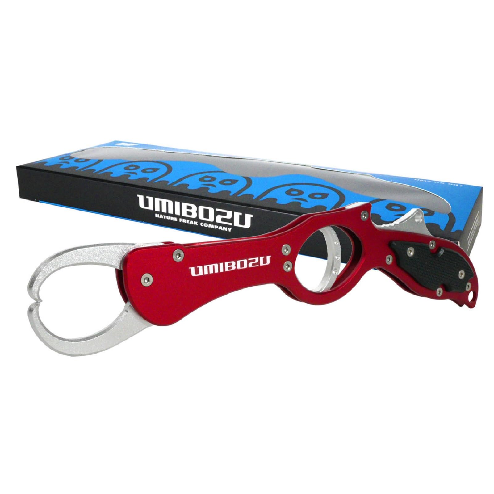 Umibozu Fish Grip Fishing Lightweight Aluminum Rust Proof Fish Catcher with Carabiner Rope (8. Umibozu Red)
Umibozu Fish Grip Fishing Lightweight Aluminum Rust Proof Fish Catcher with Carabiner Rope (8. Umibozu Red)