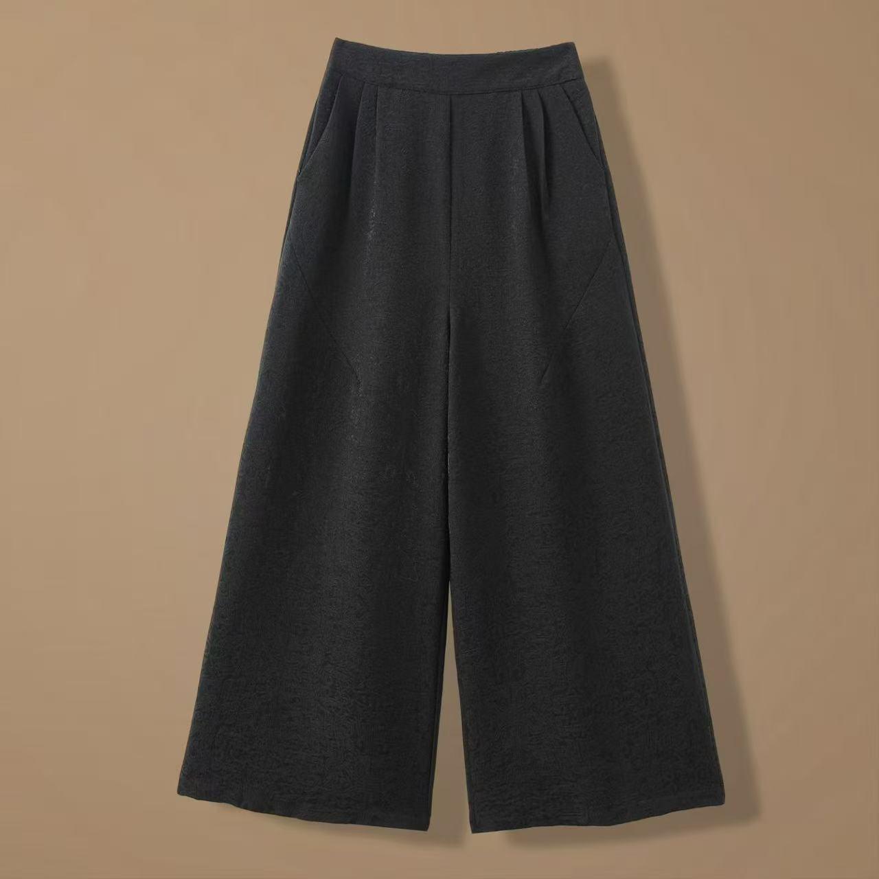 2026 New Chinese Style Women s Wide-Leg Rayon Brocade Pants - Retro Versatile Long Spring/Summer Fashion 2XL (140-155) чорний
2026 New Chinese Style Women s Wide-Leg Rayon Brocade Pants - Retro Versatile Long Spring/Summer Fashion 2XL (140-155) чорний