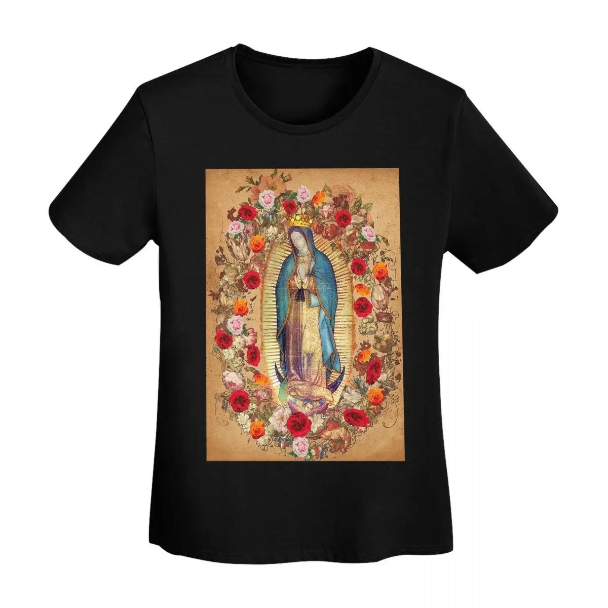 Our Lady Of Guadalupe Virgin Mary Catholic Mexic TShirt Women Short Sleeve T Shirts Round Neck Streetwear Tees Streetwear 4XL
Our Lady Of Guadalupe Virgin Mary Catholic Mexic TShirt Women Short Sleeve T Shirts Round Neck Streetwear Tees Streetwear 4XL
