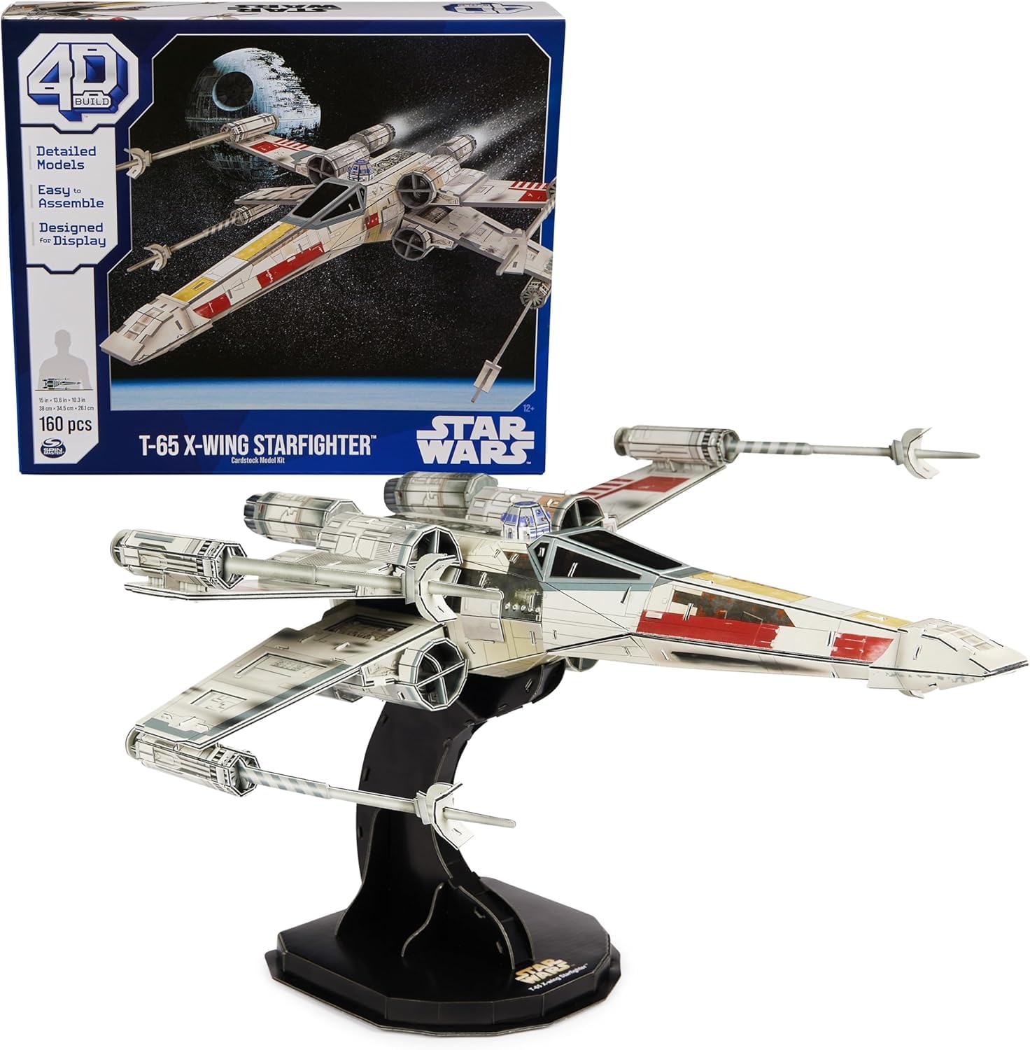 4D Build Star Wars Starfighter 3D Paper Model Kit для фанатов Star Wars Collectors T-65 X-Wing и
4D Build Star Wars Starfighter 3D Paper Model Kit для фанатов Star Wars Collectors T-65 X-Wing и