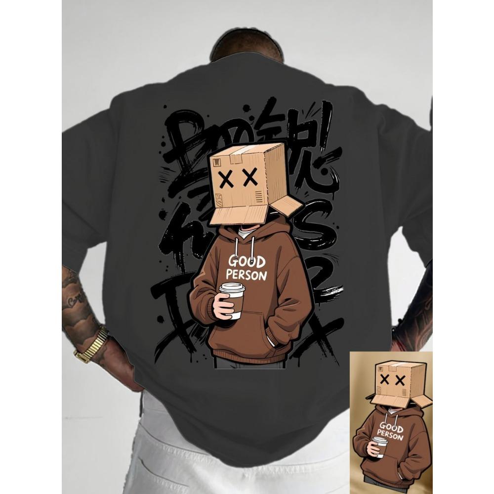 American Summer Men s Cartoon Character Letter Graffiti Print Comfortable and Breathable Round Neck T-shirt Outdoor Street Top 6XL
American Summer Men s Cartoon Character Letter Graffiti Print Comfortable and Breathable Round Neck T-shirt Outdoor Street Top 6XL