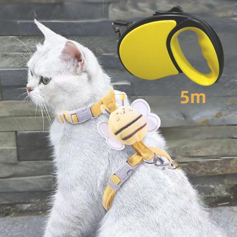 Cat Leash Adjustable Dog Walking Cat Rope Cute Kittens with Chest Straps Small Dog Pet Supplies Accessories Harnesses Straps S жовтий
Cat Leash Adjustable Dog Walking Cat Rope Cute Kittens with Chest Straps Small Dog Pet Supplies Accessories Harnesses Straps S жовтий