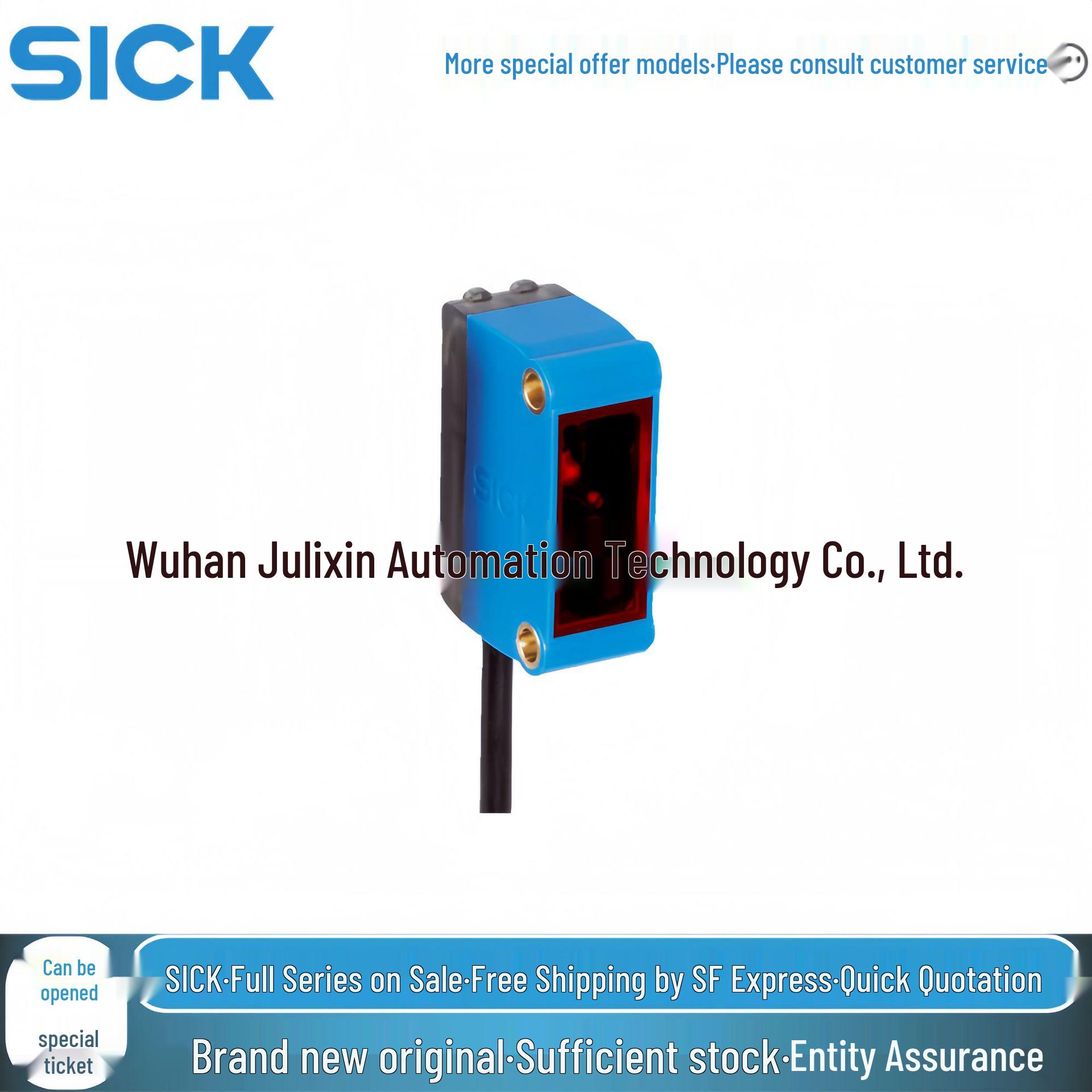 GL6-P1112S84 SICK Photoelectric Sensor and Switch, Model 1094532, Brand New Original
GL6-P1112S84 SICK Photoelectric Sensor and Switch, Model 1094532, Brand New Original