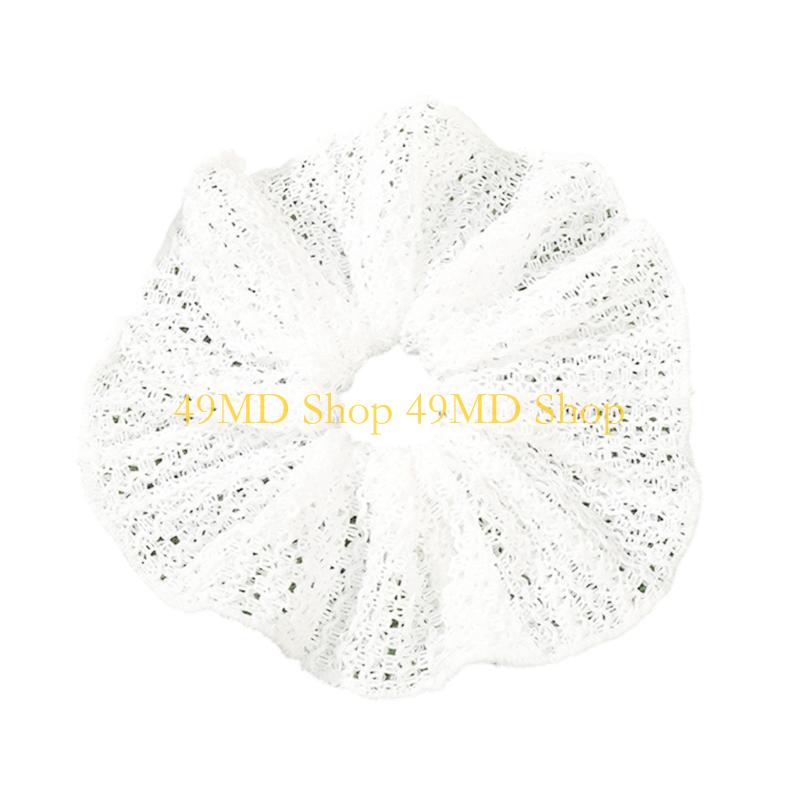 49MD Delicate White Ribbed Scrunchies Soft Stretchy Hairbands For Formal Or Casual Wear белый
49MD Delicate White Ribbed Scrunchies Soft Stretchy Hairbands For Formal Or Casual Wear белый