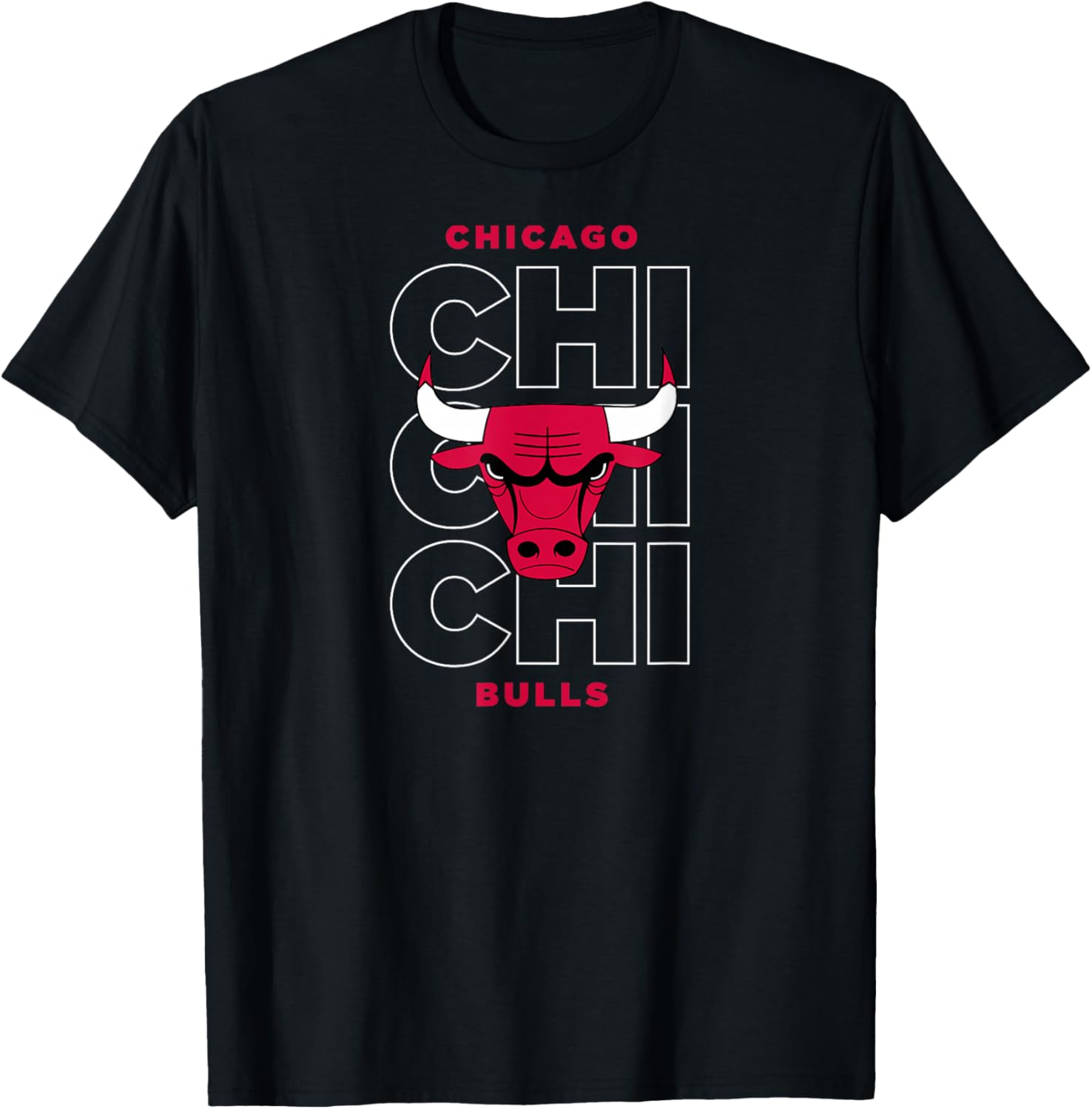 NBA - Chicago Bulls Stacked City Logo T-Shirt 5XL різнокольоровий
NBA - Chicago Bulls Stacked City Logo T-Shirt 5XL різнокольоровий