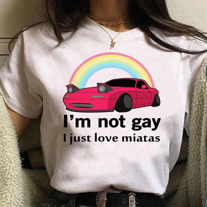 Miata Graphic Printed Unisex s T-shirt Summer Cotton Casual Harajuku Top Unisex s T-shirt Cute Cartoon Clothing Breathable T-shirt L
Miata Graphic Printed Unisex s T-shirt Summer Cotton Casual Harajuku Top Unisex s T-shirt Cute Cartoon Clothing Breathable T-shirt L