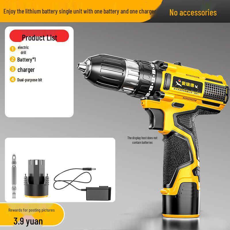 Aierde Multifunctional Household Tool Set with Electric Drill for Woodworking and Repairs
Aierde Multifunctional Household Tool Set with Electric Drill for Woodworking and Repairs