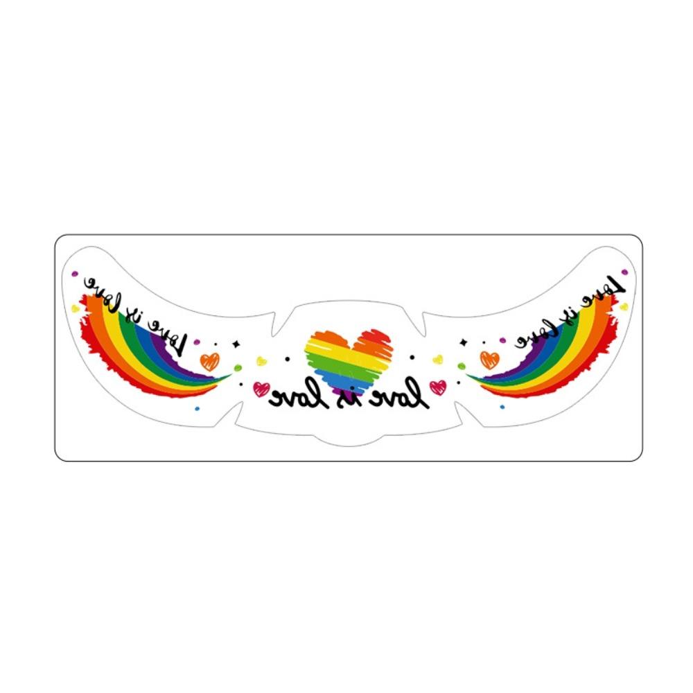Waterproof Rainbow Freckles Face Tattoo Long Lasting Disposable Face Temporary Tattoos Facial Art Makeup Stickers Pride Month
Waterproof Rainbow Freckles Face Tattoo Long Lasting Disposable Face Temporary Tattoos Facial Art Makeup Stickers Pride Month