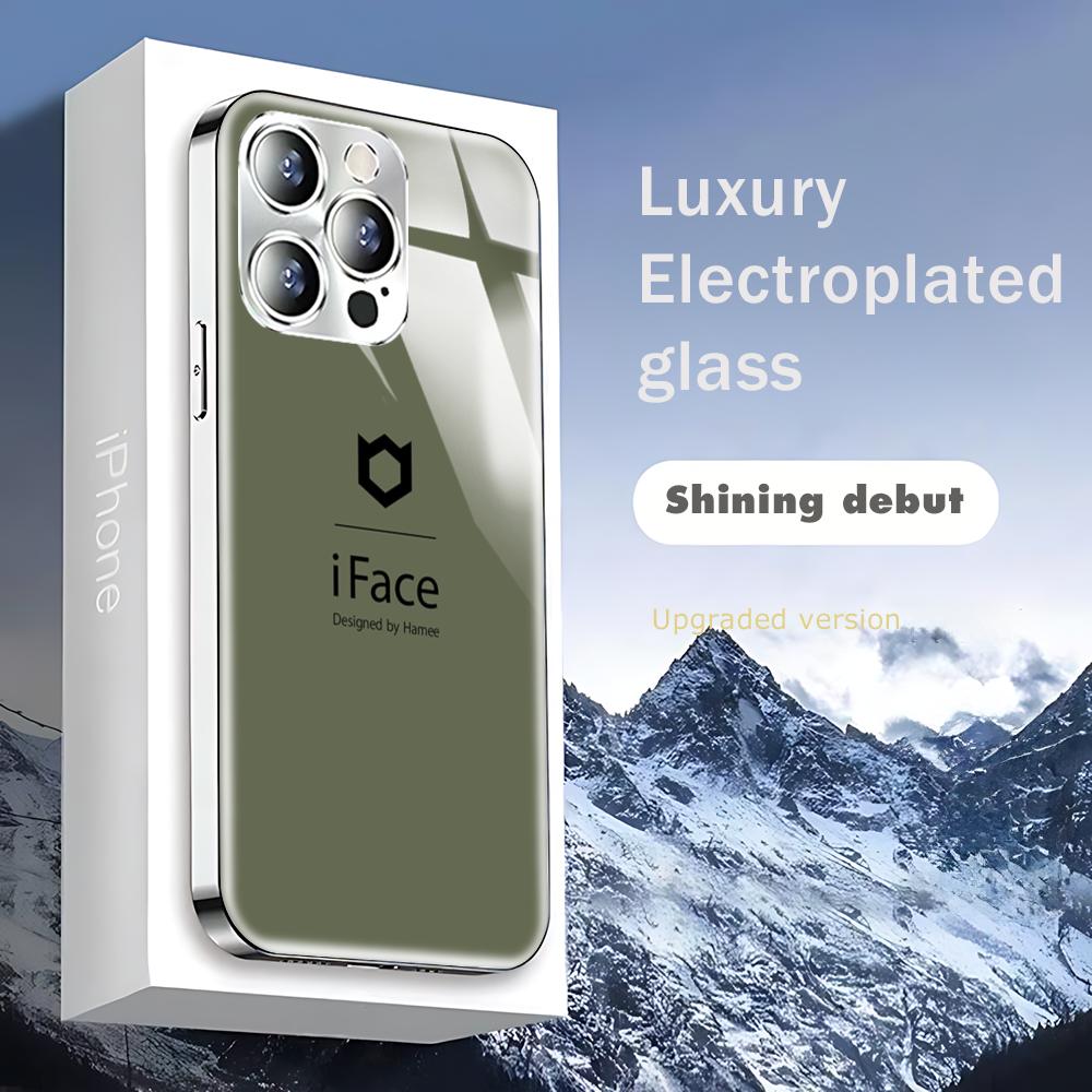 Fashion Designed IFac Phone Case For iphone 17 16 15 14 13 12 Pro Plus Max New Electroplated glass Case iPhone 13 Pro
Fashion Designed IFac Phone Case For iphone 17 16 15 14 13 12 Pro Plus Max New Electroplated glass Case iPhone 13 Pro