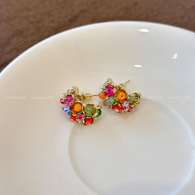 Dopamine Color Flower Beaded Earrings Women s Light Luxury Temperament Earrings Unique Fashion Earrings
Dopamine Color Flower Beaded Earrings Women s Light Luxury Temperament Earrings Unique Fashion Earrings