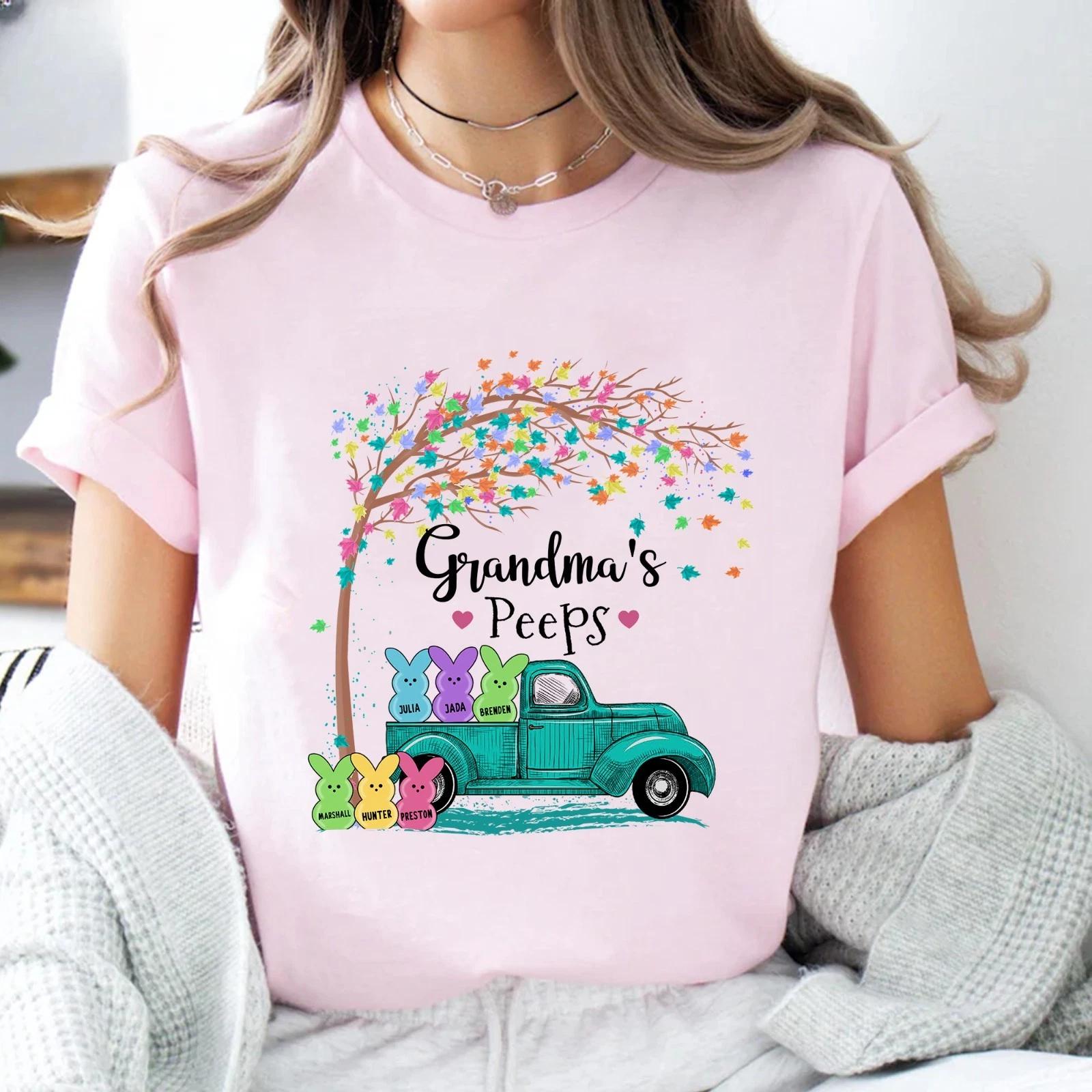 Personalized Grandma s Favorite Peeps Shirt for Easter Day, Vintage Truck Tee L
Personalized Grandma s Favorite Peeps Shirt for Easter Day, Vintage Truck Tee L
