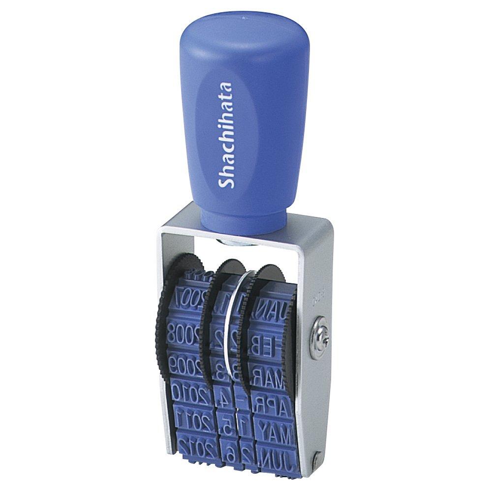 Shachihata Rotating Rubber Western Calendar Gothic Stamp 28 x 6 mm Stamp, Stamp, Date, No. 3, Font, Size Approx.
Shachihata Rotating Rubber Western Calendar Gothic Stamp 28 x 6 mm Stamp, Stamp, Date, No. 3, Font, Size Approx.