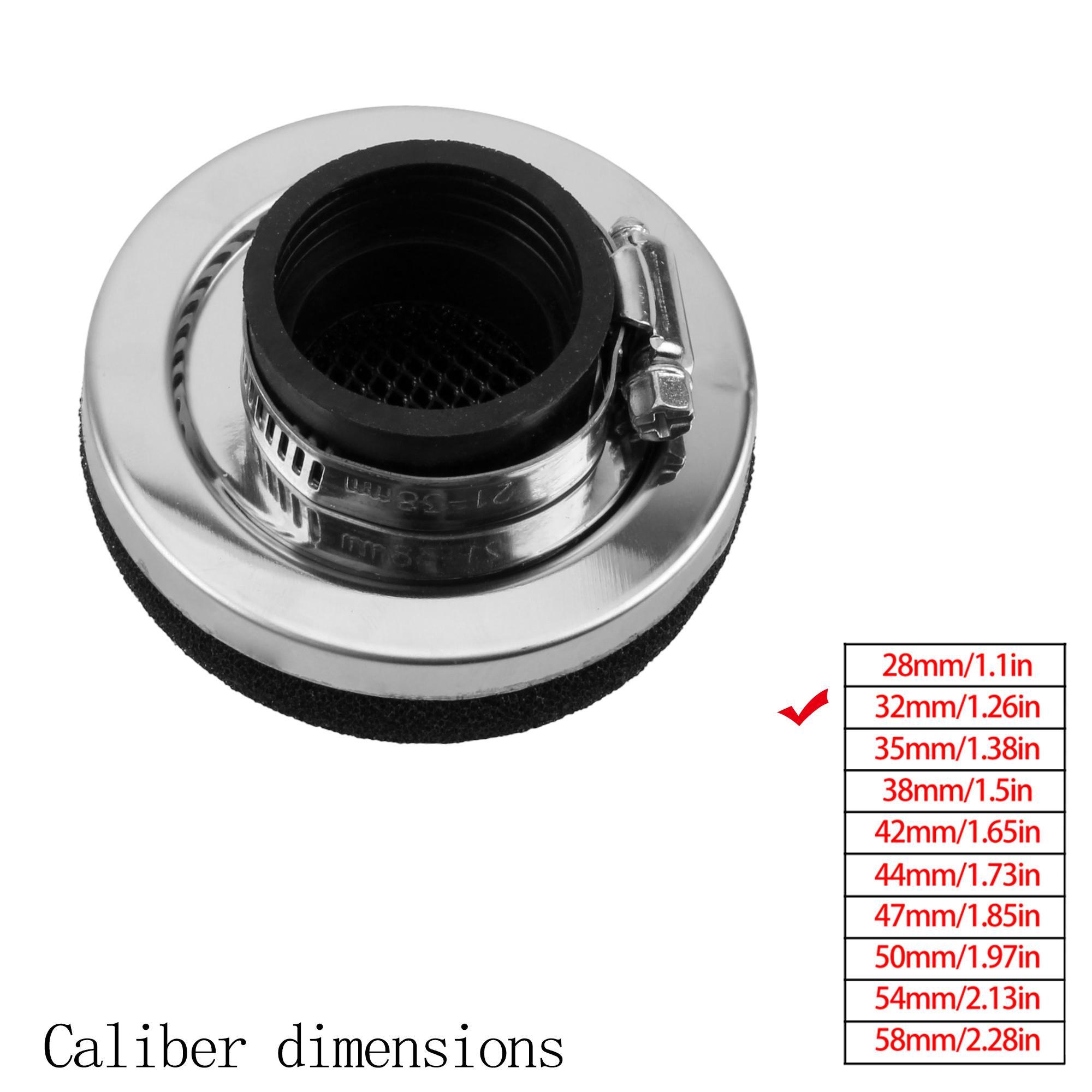 Motorcycle Air Filter Cleaner Air Filter 2 Stroke Engine Dirt Pit Bike Scooter 28/32/35/38/42/45/50/54/58MM Moto Parts
Motorcycle Air Filter Cleaner Air Filter 2 Stroke Engine Dirt Pit Bike Scooter 28/32/35/38/42/45/50/54/58MM Moto Parts