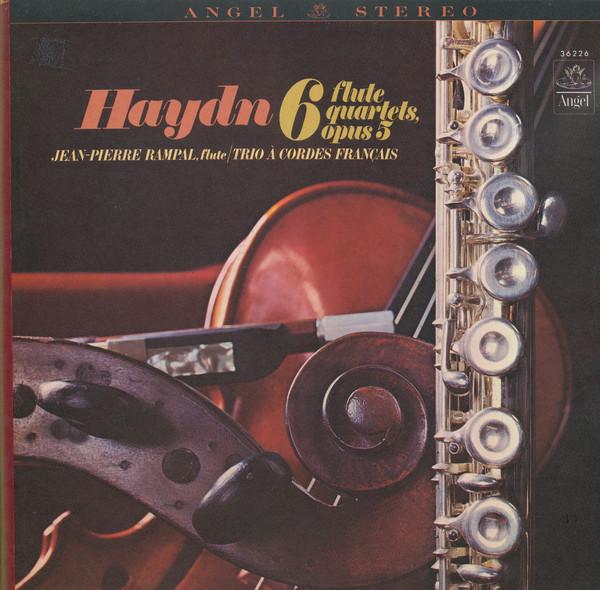LP Record JOSEPH HAYDN JEANPIERRE RAMPAL The Six Flute Quartets Op. 5 S36226 Angel Records US Classical Used
LP Record JOSEPH HAYDN JEANPIERRE RAMPAL The Six Flute Quartets Op. 5 S36226 Angel Records US Classical Used