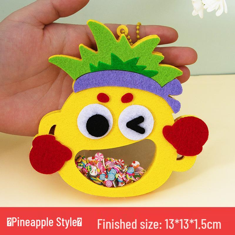 DIY Cartoon Roly-Poly Felt Kit: Handmade Non-Woven Hanging Ornament for Kids
DIY Cartoon Roly-Poly Felt Kit: Handmade Non-Woven Hanging Ornament for Kids