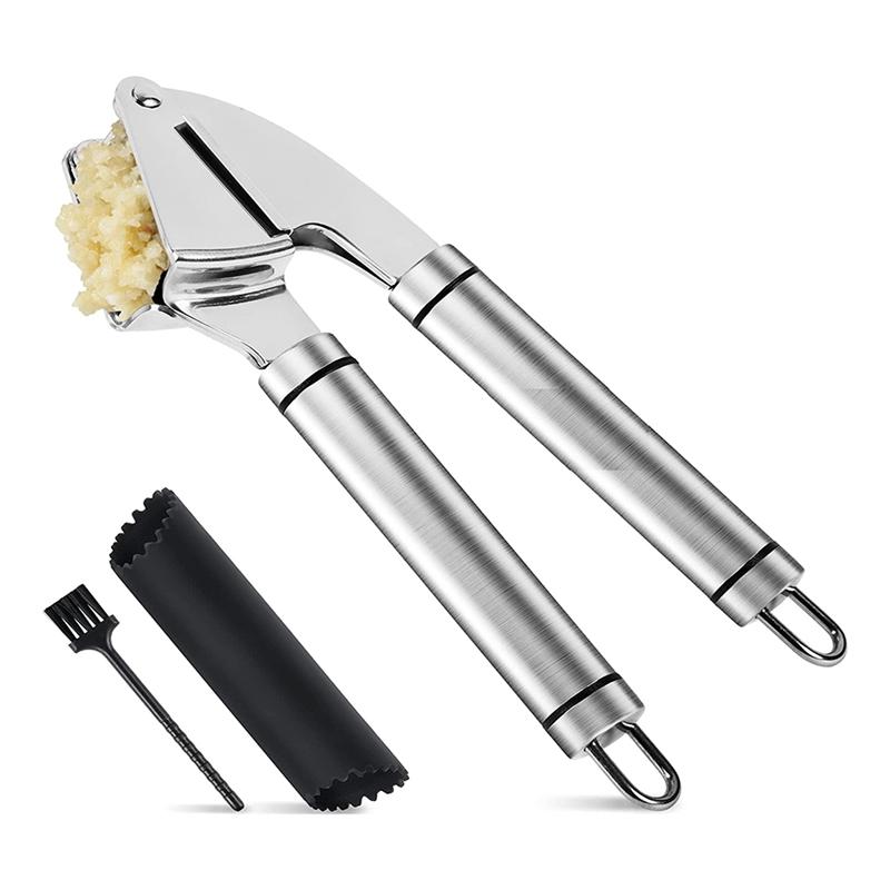 Good-1 PCS Press Stainless Steel Mincer And Crusher With Silicone Roller Peeler. Rust Proof Easy Squeeze
Good-1 PCS Press Stainless Steel Mincer And Crusher With Silicone Roller Peeler. Rust Proof Easy Squeeze