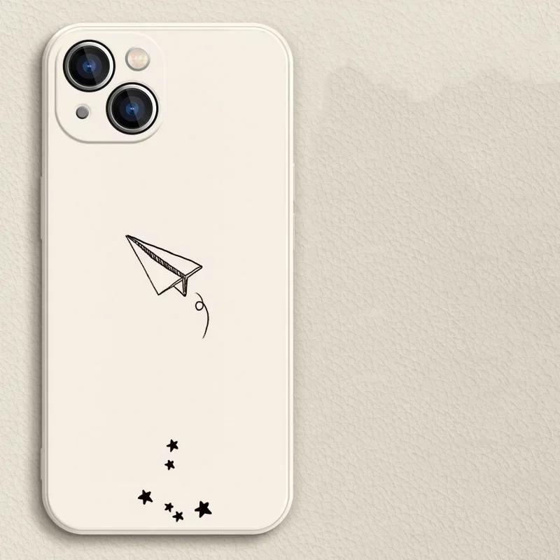 Simple Saturn Plane Couple Phone Cases For iPhone 16 15 13 14 12 11 Pro Max 12 13 Mini XS XR SE3 8 14 Plus Paired Shells Covers iPhone 14Plus
Simple Saturn Plane Couple Phone Cases For iPhone 16 15 13 14 12 11 Pro Max 12 13 Mini XS XR SE3 8 14 Plus Paired Shells Covers iPhone 14Plus