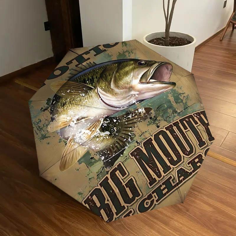 Big Mouth in Charge: Automatic Opening/Closing Umbrella with Foldable Design, Iron Frame, Outdoor Use, Perfect Gift for Fans, Travelers, Dai
Big Mouth in Charge: Automatic Opening/Closing Umbrella with Foldable Design, Iron Frame, Outdoor Use, Perfect Gift for Fans, Travelers, Dai