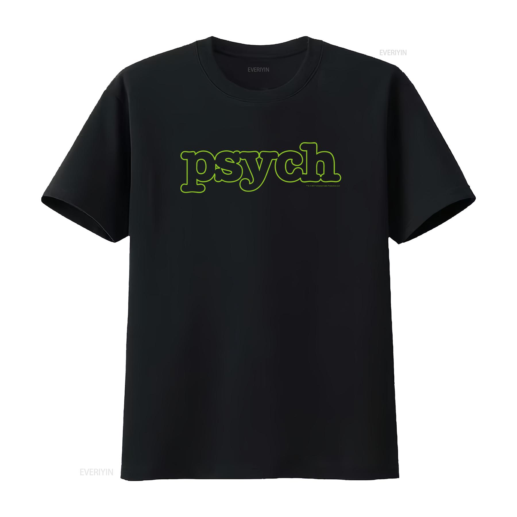 Psych Outline Logo Comfortable T Shirt Official vintage Washed Unisex Stylish Slightly designer clothes Versatile streetwear 4XL
Psych Outline Logo Comfortable T Shirt Official vintage Washed Unisex Stylish Slightly designer clothes Versatile streetwear 4XL