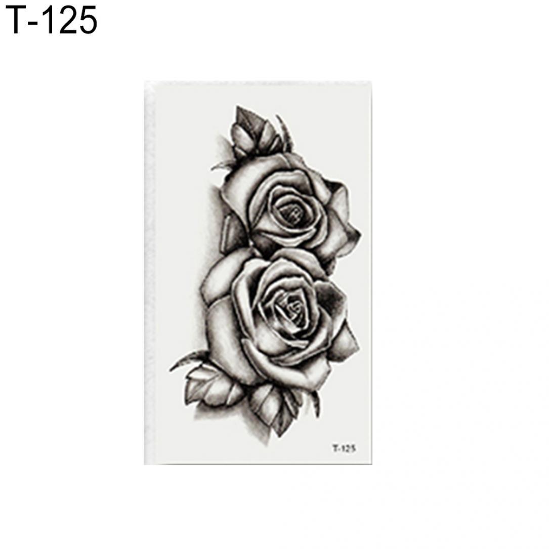 Модна унісексна наклейка з тимчасовим татуюванням на руці з лисячим пером і квіткою
Модна унісексна наклейка з тимчасовим татуюванням на руці з лисячим пером і квіткою