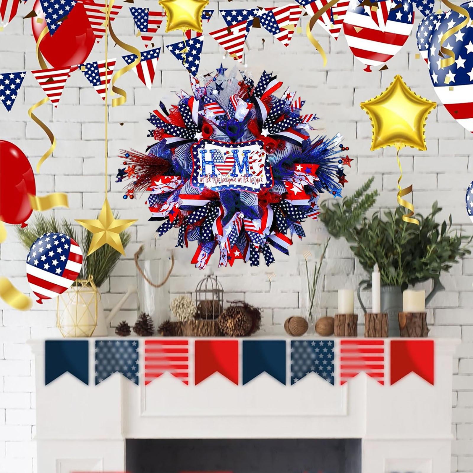 3D Independence Day Flag Garland Home Front Decoration Door Hanging Garland Pendant One Size
3D Independence Day Flag Garland Home Front Decoration Door Hanging Garland Pendant One Size