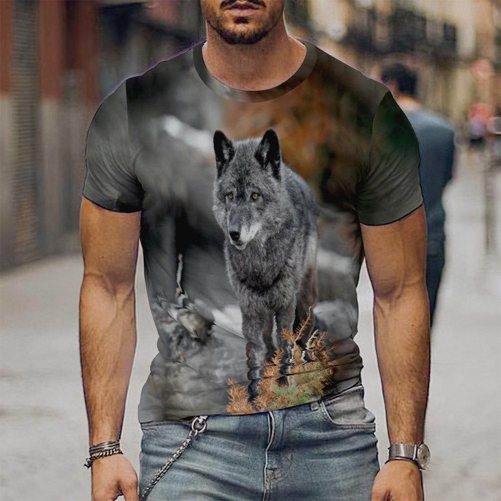 Мужская летняя модная футболка с коротким рукавом, футболка с 3D принтом Carrion Wolf S серый
Мужская летняя модная футболка с коротким рукавом, футболка с 3D принтом Carrion Wolf S серый